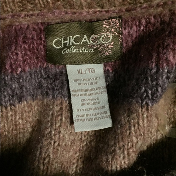 L XL sweater cardi Chicago Collection - Picture 8 of 10
